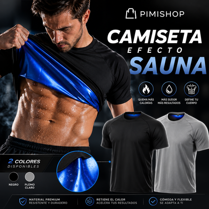 CAMISETA EFECTO SAUNA +REGALO🎁